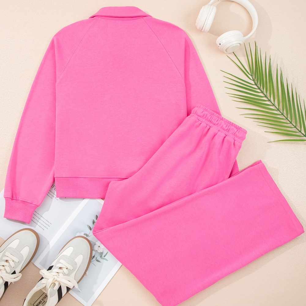 Pink Women's Jogger Set - Picture 3 of 10